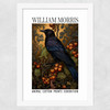 William Morris Crow Wide White Frame