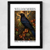 William Morris Crow Wide Black Frame