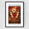 William Morris Butterfly Narrow Black Frame