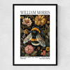 William Morris Bee Narrow Black Frame
