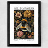 William Morris Bee Wide Black Frame