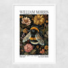 William Morris Bee Narrow White Frame