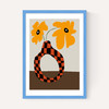 Modern Pottery and Flower