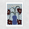 Dropping Matisse Flowers Unframed Print