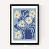 Blue Moon Flower Pot