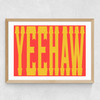 Yeehaw Medium Oak Frame