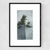 The Pine III Narrow Black Frame