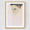 Nude Portrait Medium Oak Frame