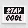 Stay Cool Medium White Frame