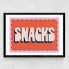 Snacks Medium Black Frame