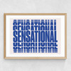Sensational Medium Oak Frame