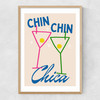 Chin Chin Narrow Oak Frame
