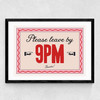 0.875 Medium Black Frame