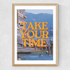 Take Your Time Medium Oak Frame