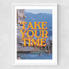 Take Your Time Medium White Frame