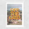 Off The Grid Wyoming Narrow White Frame