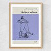 Go Big or Go Home Medium Oak Frame