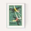 Swimmers and Sea Lions Matchbox