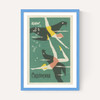 Swimmers and Sea Lions Matchbox