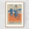 Cycling Matchbox II Narrow Oak Frame