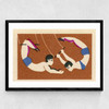 Acrobats Medium Black Frame
