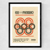 Mexico '68 Matchbox IV Medium Black Frame