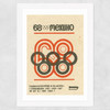 Mexico '68 Matchbox IV Wide White Frame