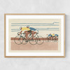 Cycling Matchbox Narrow Oak Frame