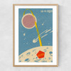 Space II Matchbox Narrow Oak Frame