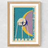 Sputnik Shuttle Matchbox Wide Oak Frame