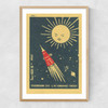 Space I Matchbox Narrow Oak Frame