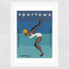 Sportowe Diver Matchbox Wide White Frame