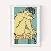 Contemplative Nude Matchbox