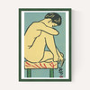 Contemplative Nude Matchbox