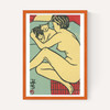 Geisha with cats Matchbox
