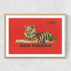 Tiger Matchbox