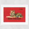 Tiger Matchbox