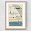 Divers Matchbox Wide Oak Frame