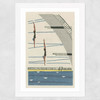 Divers Matchbox Wide White Frame