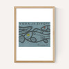 Fish Matchbox Label