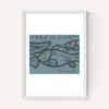 Fish Matchbox Label