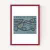 Fish Matchbox Label