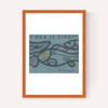 Fish Matchbox Label