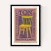 Chair Matchbox Label