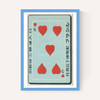 Hearts Matchbox Label