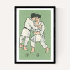 Japanese Wrestlers Matchbox