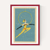 Aerial Woman Matchbox