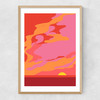 Sundown Narrow Oak Frame