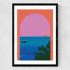 The View Medium Black Frame