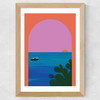 The View Wide Oak Frame